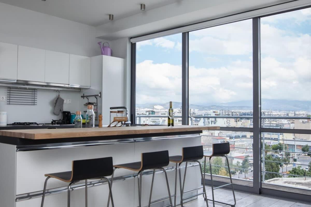 Apartmán Penthouse With 360 View Of Athens And Private Gym Exteriér fotografie