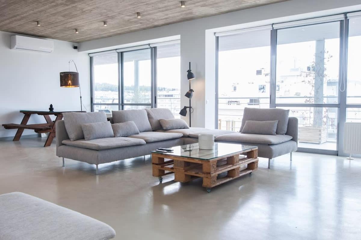 Apartmán Penthouse With 360 View Of Athens And Private Gym Exteriér fotografie